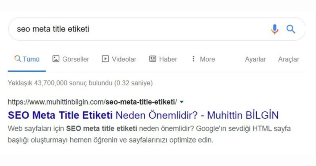SEO sayfa başlığı nasıl yazılır?